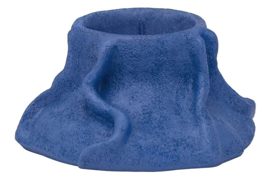 Mette Ditmer Art Piece lava lysestake Ø 12,5 cm Cobalt Mette Ditmer Art Piece lava lysestake Ø 12,5 cm Cobalt