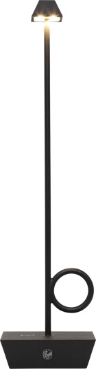 Broggi Bugia Bordlampe ??? Oppladbar Batteridrevet USB lading ??? Gr?? Broggi Bugia Bordlampe ??? Oppladbar Batteridrevet USB lading ??? Gr??