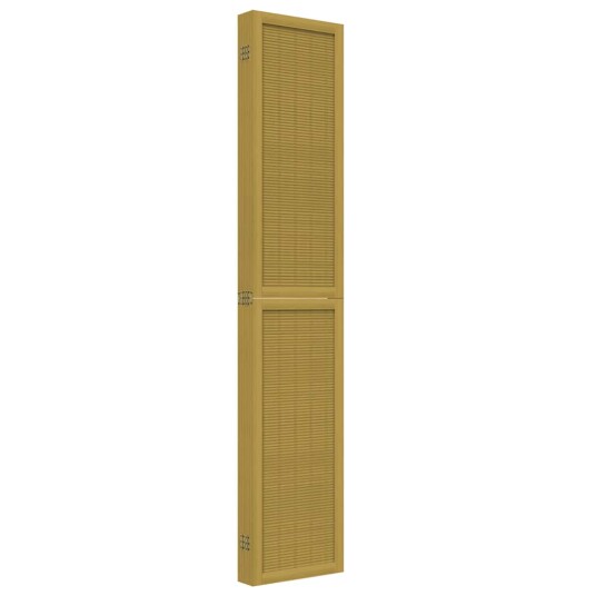  Romdeler 6 paneler brun heltre keisertre 8721012075238
