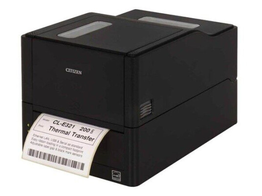 Citizen Systems CL-E321 Label Printer Black (LAN/ USB/ Serial)