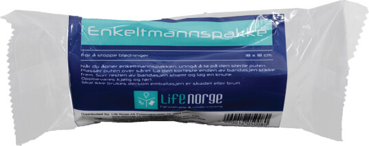 Life Norge Enkeltmannspakke, 18 x 18 cm, 1 stk.