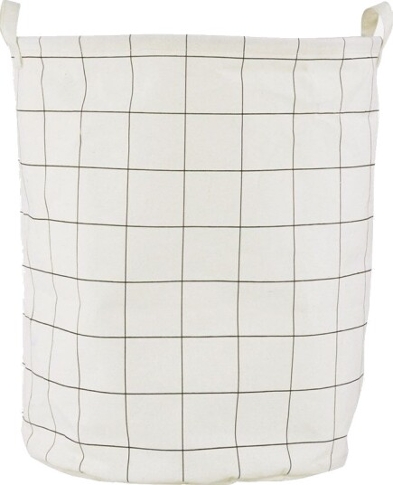 House Doctor Squares Laundry Bag 205720421 House Doctor Squares Laundry Bag 205720421