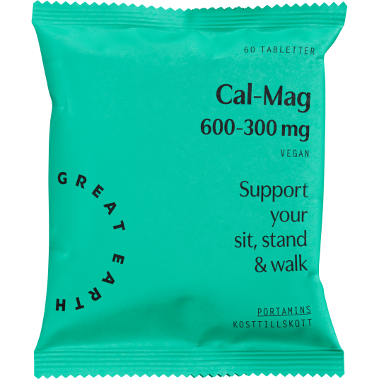 Great Earth Cal-Mag 600-300 mg 60 tab Refill Great Earth Cal-Mag 600-300 mg 60 tab Refill