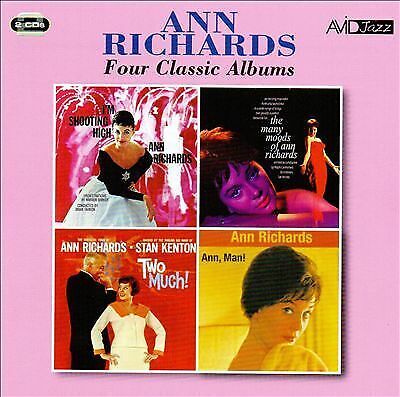 MediaTronixs Ann Richards : Four Classic Albums (Im Shooting High / CD Pre-Owned