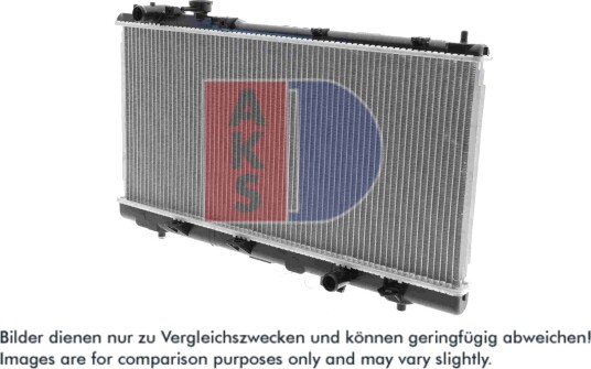 AKS DASIS 110240N Radiator motorkjøling