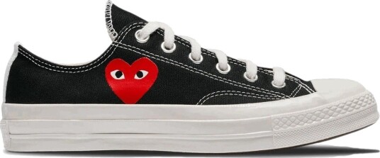 Comme des Garçons Play Dame Sko Svart 41 1/2 EU,