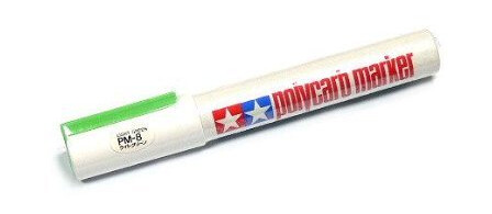 Tamiya PM-8 Light Green Color Polycarb Paint Marker