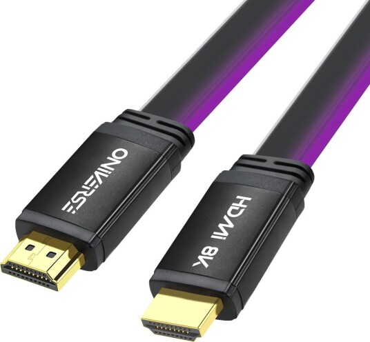 Oniverse Hdmi Led Cable 8K - Purple Oniverse Hdmi Led Cable 8K - Purple