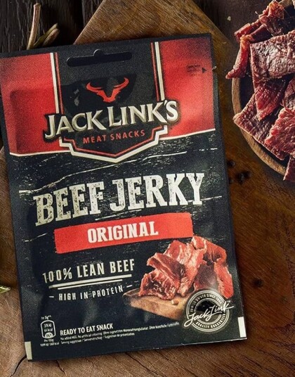 Jack Link"s Protein Snacks Beef Jerky Original 25 g