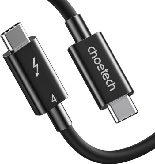 Usb Til Thunderbolt-Kabel Choetech Thunderbolt 0,8 M Svart 1016702