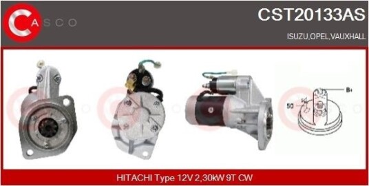 Starter CASCO CST20133AS Starter CASCO CST20133AS