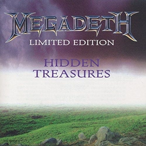 Megadeth Hidden Treasures CD Megadeth Hidden Treasures CD