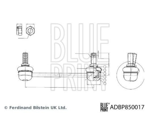 Stabilisatorstag BLUE PRINT ADBP850017