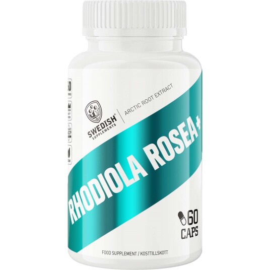 Swedish Supplements Rhodiola Rosea+ 60 stk Swedish Supplements Rhodiola Rosea+ 60 stk