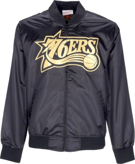 Mitchell & Ness Herre Jakker Svart L,
