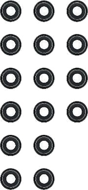 REINZ 12-52772-03 Pakningssett, ventilstamme REINZ 12-52772-03 Pakningssett, ventilstamme