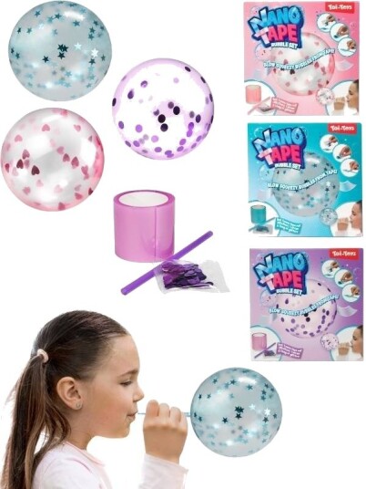Nano Tape Boblesett Med Glitter