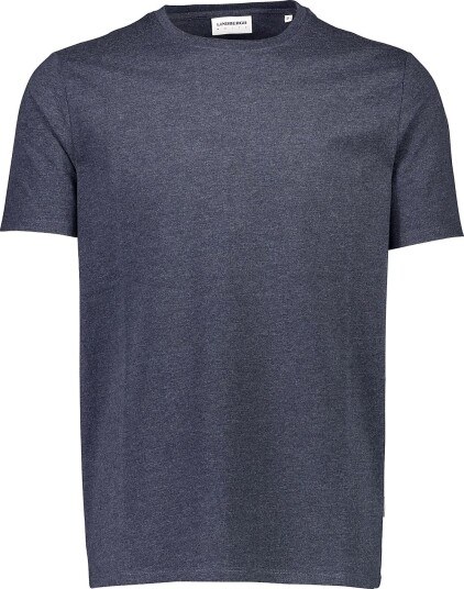 Lindbergh Basic Tee S/S DK BLUE MEL XXL