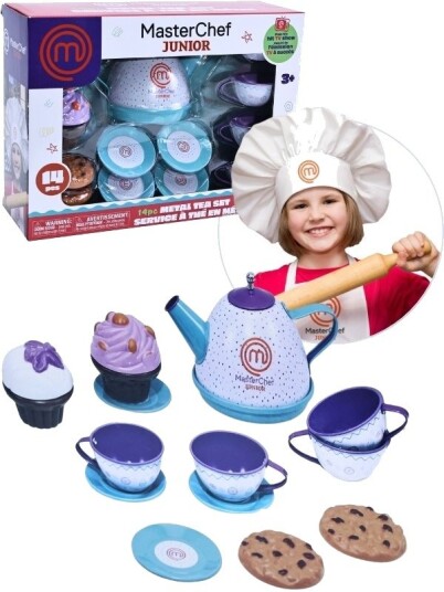 Masterchef Junior Teselskap Lekesett I Metall 14 Deler