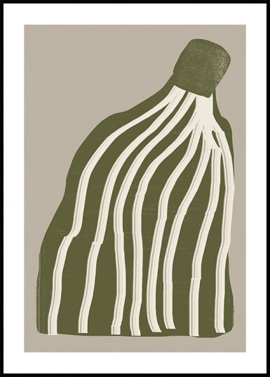 Modern Flower Plakat / 30x40cm
