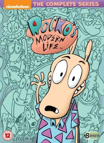 Rocko's Modern Life: The Complete Series DVD 2018 Joe Murray cert 12 8 discs Brand New