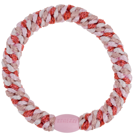 KKNEKKI Glitter Hårstrikk | 21 Varianter Pomerant Pink Glitter KKNEKKI Glitter Hårstrikk | 21 Varianter Pomerant Pink Glitter
