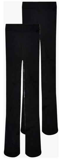 Kids Only Saga 2-Pack 60 Den Tights Sort 110/116 Kids Only Saga 2-Pack 60 Den Tights Sort 110/116