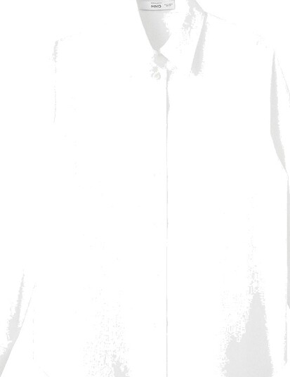 Mango Skjorte Shirt Regu Hvit