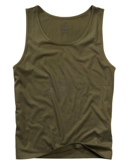 Brandit Tank Top Undertröja Undertröja Grønn Oliven