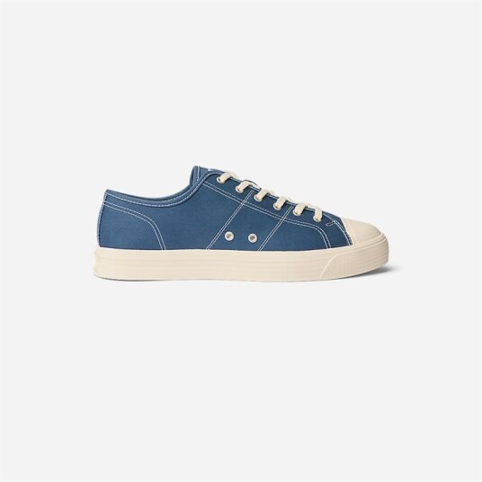 Ralph Lauren Armin Canvas Low-Top Sneaker Clancy Blue
