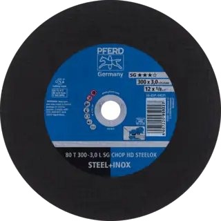 Pferd Cut-Off Wheels For Chopsaws (Chopsaw) Sg Chop Hd Steelox, 30 Cm, 20 Stykker