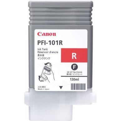 Canon Canon PFI-101 R Blekkpatron rød 0889B001 Canon Canon PFI-101 R Blekkpatron rød 0889B001