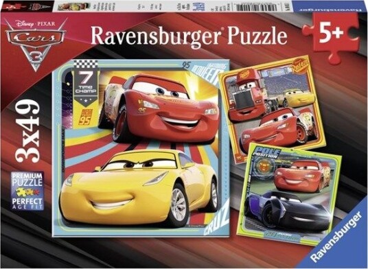 Ravensburger Cars Legends Of The Track 3x49p Ravensburger Cars Legends Of The Track 3x49p
