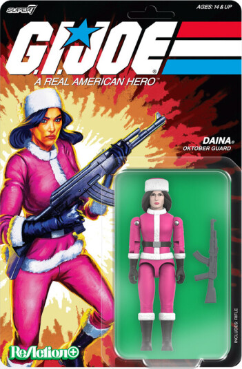 G.I. Joe ReAction+ Wv7 Daina Cartoon