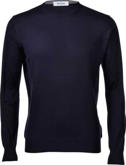 Gran Sasso, Herre, Strikkevarer, Blå, 2XL, Gran Sasso, Herre, Strikkevarer, Blå, 2XL,