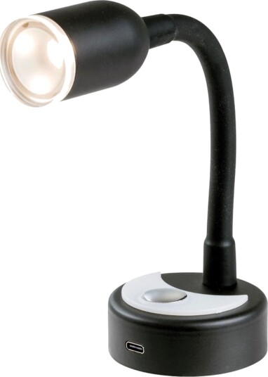 Leddet LED lyskaster svart 240 mm Leddet LED lyskaster svart 240 mm