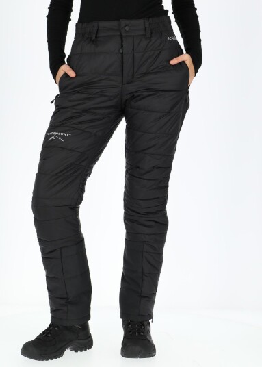 Swedemount Östersund Warm Pant 2.0 W Black/Carbon Black 44 Overdragsbukser