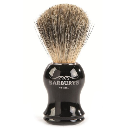 Barburys Shaving Brush - Grey Silhouette 0000606 Barburys Shaving Brush - Grey Silhouette 0000606