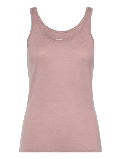 Icebreaker W Siren Tank   Pink   L