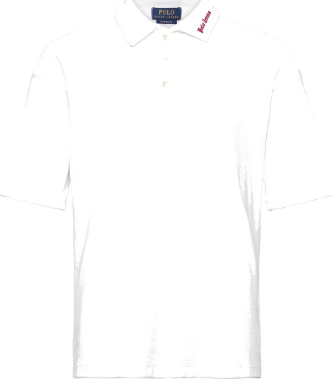 Polo Ralph Lauren Relaxed Fit Terry Polo Shirt White M Polo Ralph Lauren Relaxed Fit Terry Polo Shirt White M