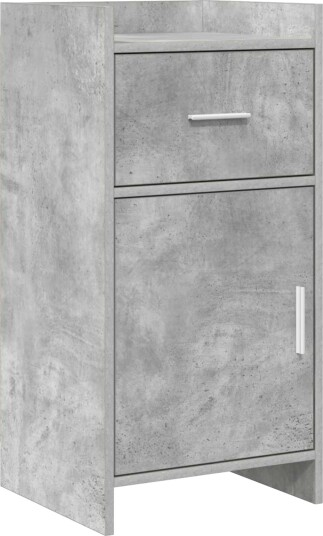 Serviesskap Betonggrå 40 x 36 x 80 cm Konstruert tre