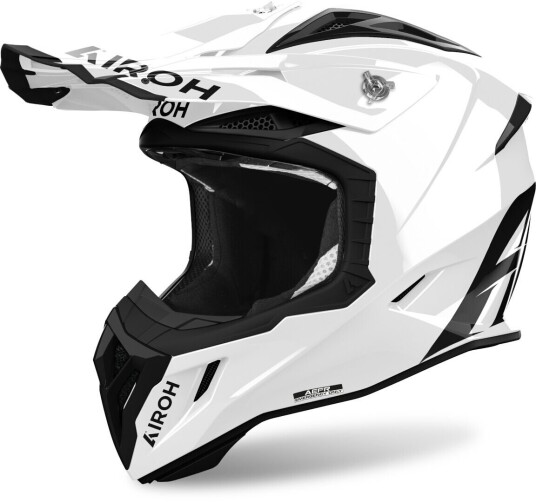 Airoh Aviator Ace 2 Solid Motocross Hjelm M Hvit Airoh Aviator Ace 2 Solid Motocross Hjelm M Hvit