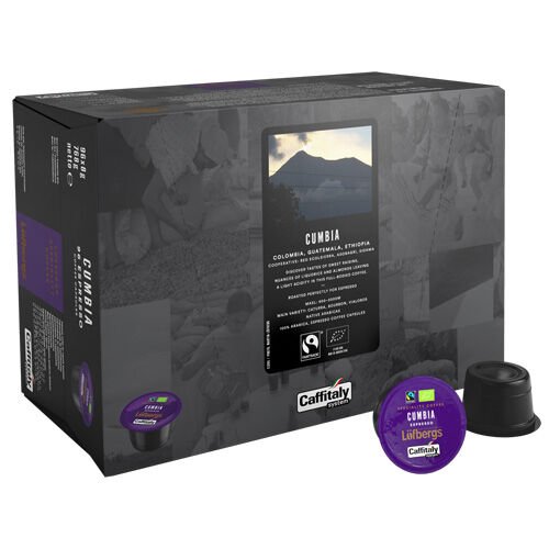 Caffitaly Löfbergs Cumbia Big Pack til Caffitaly. 96 kapsler