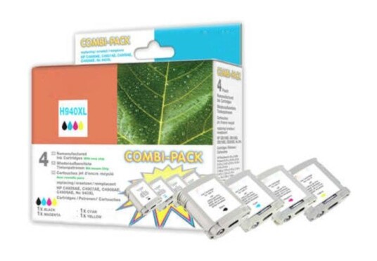 Peach HP 940XL Blekkpatron 4-pk.