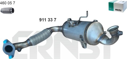 Partikkelfilter ERNST 911337