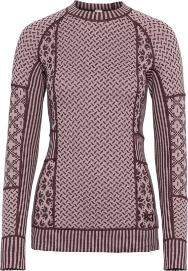 Kari Traa Women"s Smekker Long Sleeve Cocoa Powder S