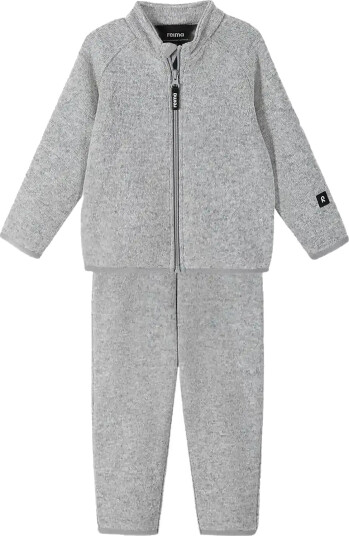 Reima Fleece Set, Tahto Grey 80 Reima Fleece Set, Tahto Grey 80