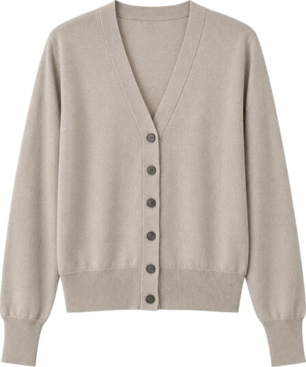 MeiMeiJ Dame Strikkevarer Beige S,