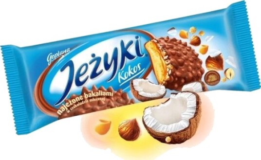 Goplana Kjeks Jeżyki, Goplana, 140 G, Kokos