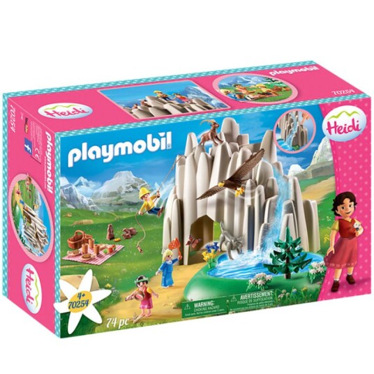 Playmobil Heidi Ved Krystallsjøen Med Heidi, Peter Og Clara 70254